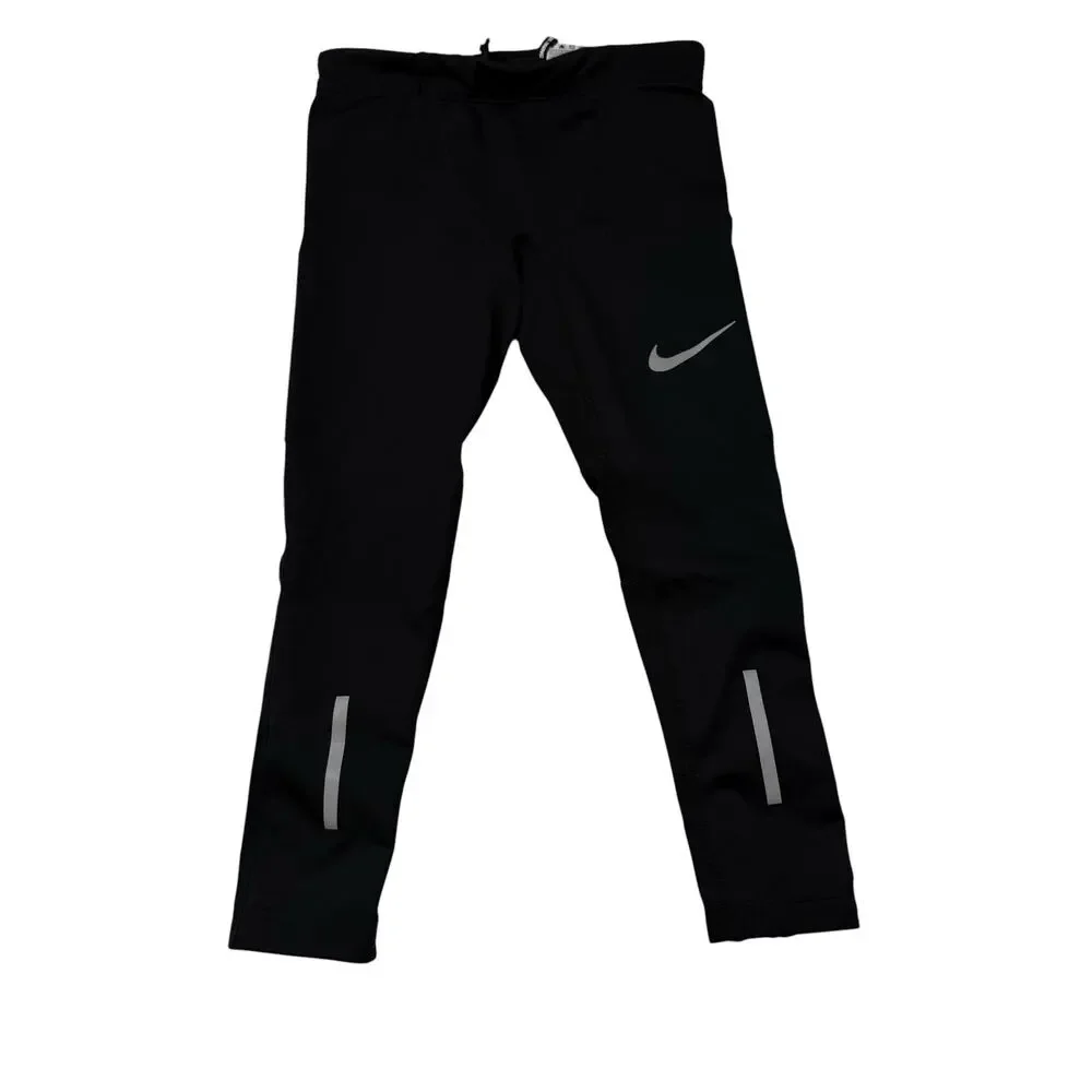 Nike Girls Black Leggings, Youth XS